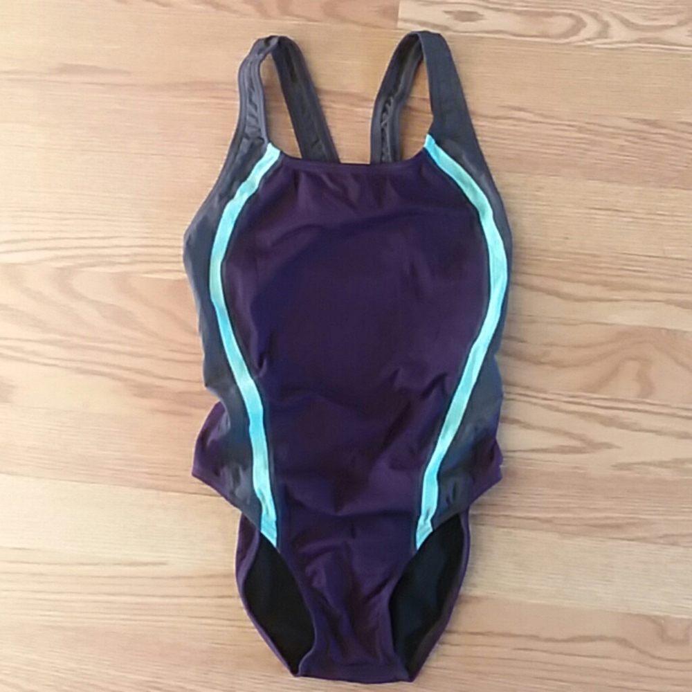Nwt speedo vintage onepiece swimsuit purple
